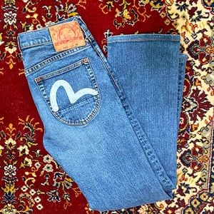 EVISU JEANS SIZE 28” W